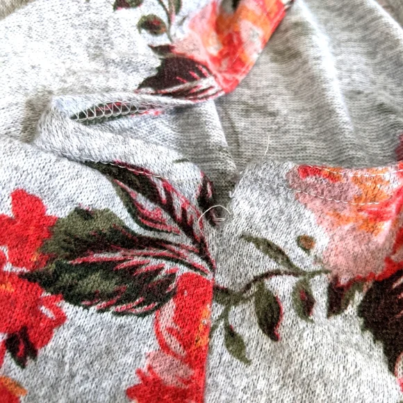 Rouge Collection Floral Cardigan Duster - Picture 6 of 8